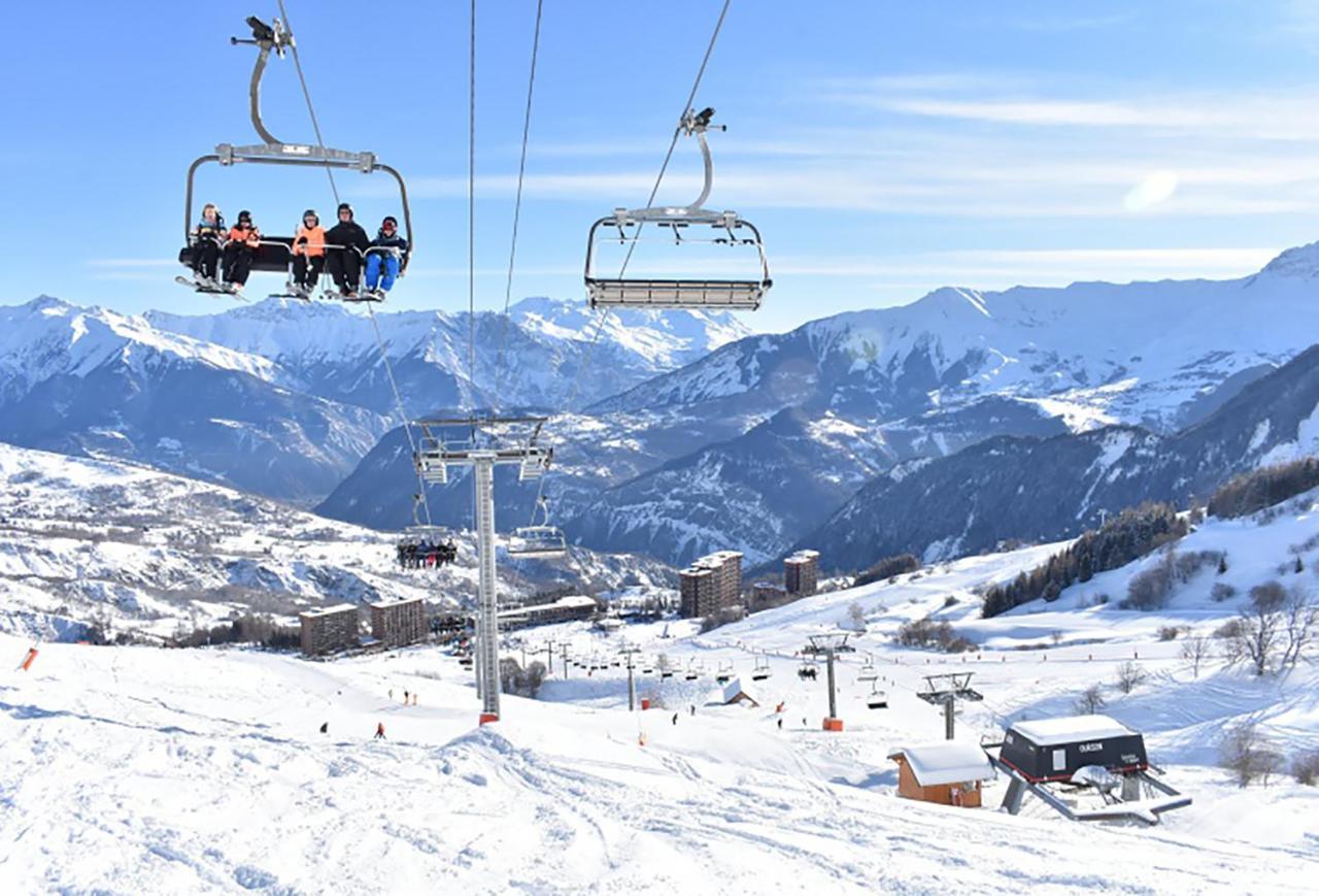 Appartement Avec Balcon Au Pied Des Pistes De Ski Villarembert Esterno foto